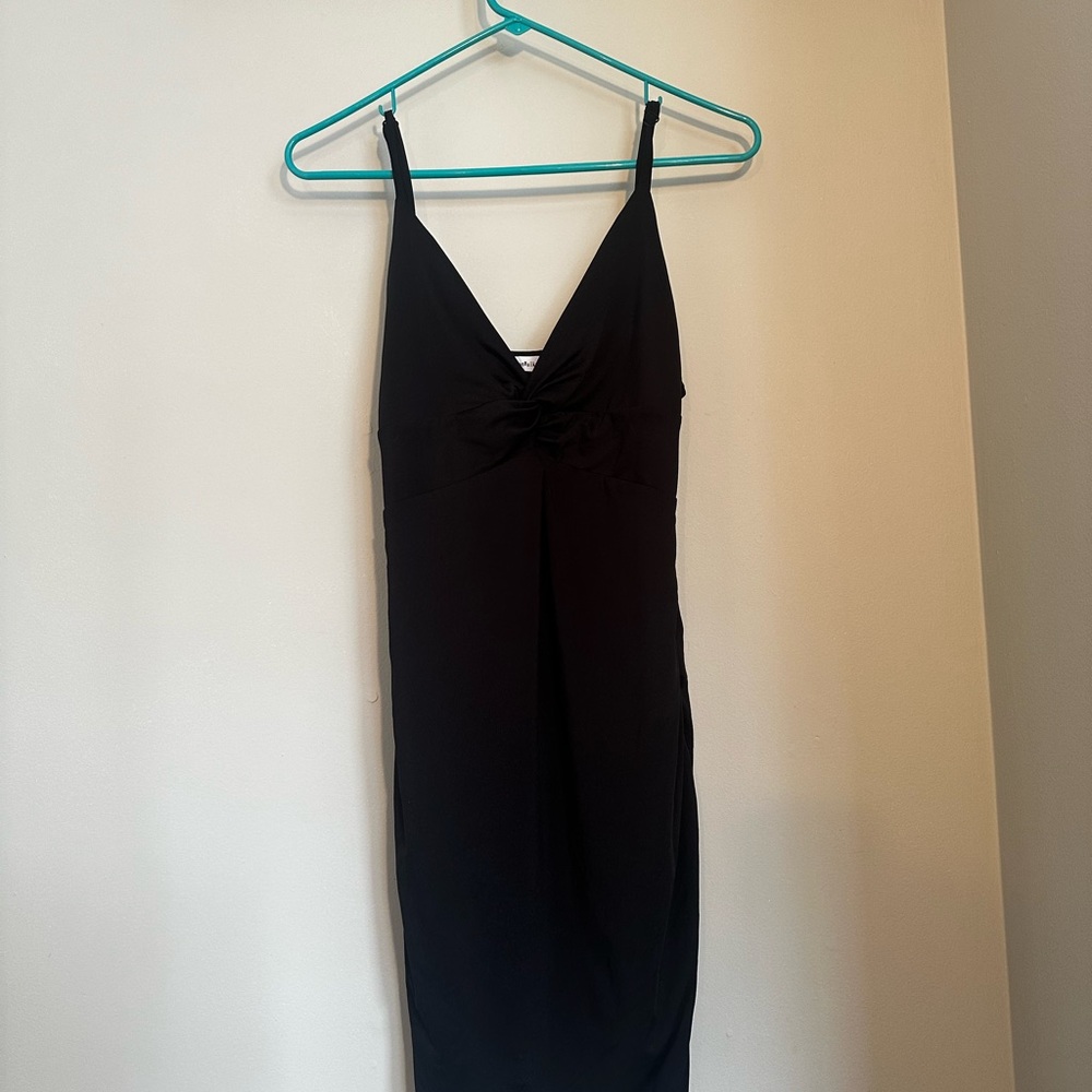 black dress